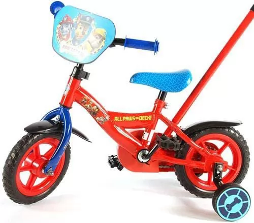 Bicicleta Patrulla Canina 10 Pulgadas - vista bicicleta