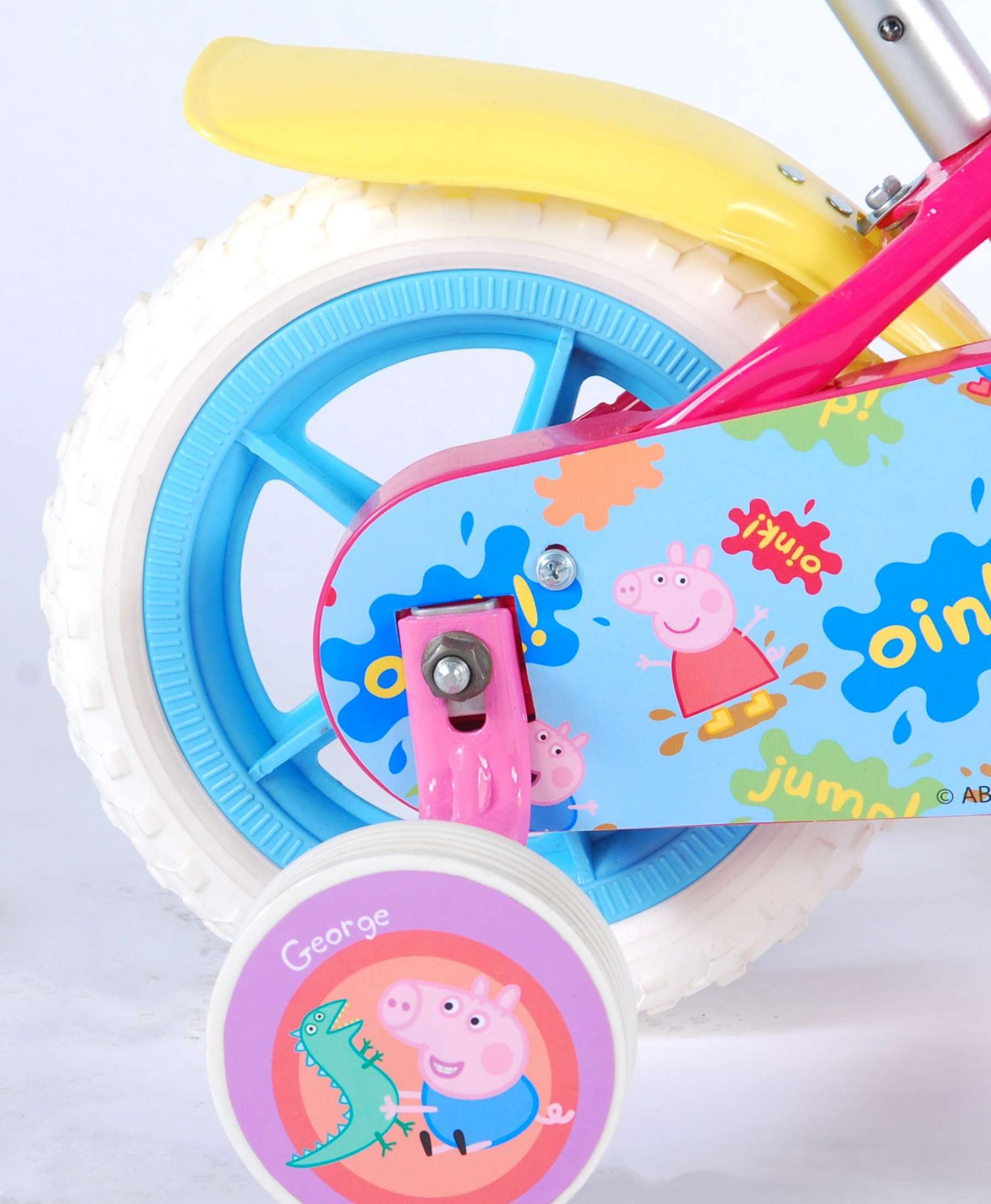Bicicleta Peppa Pig 10 Pulgadas - rueda trasera