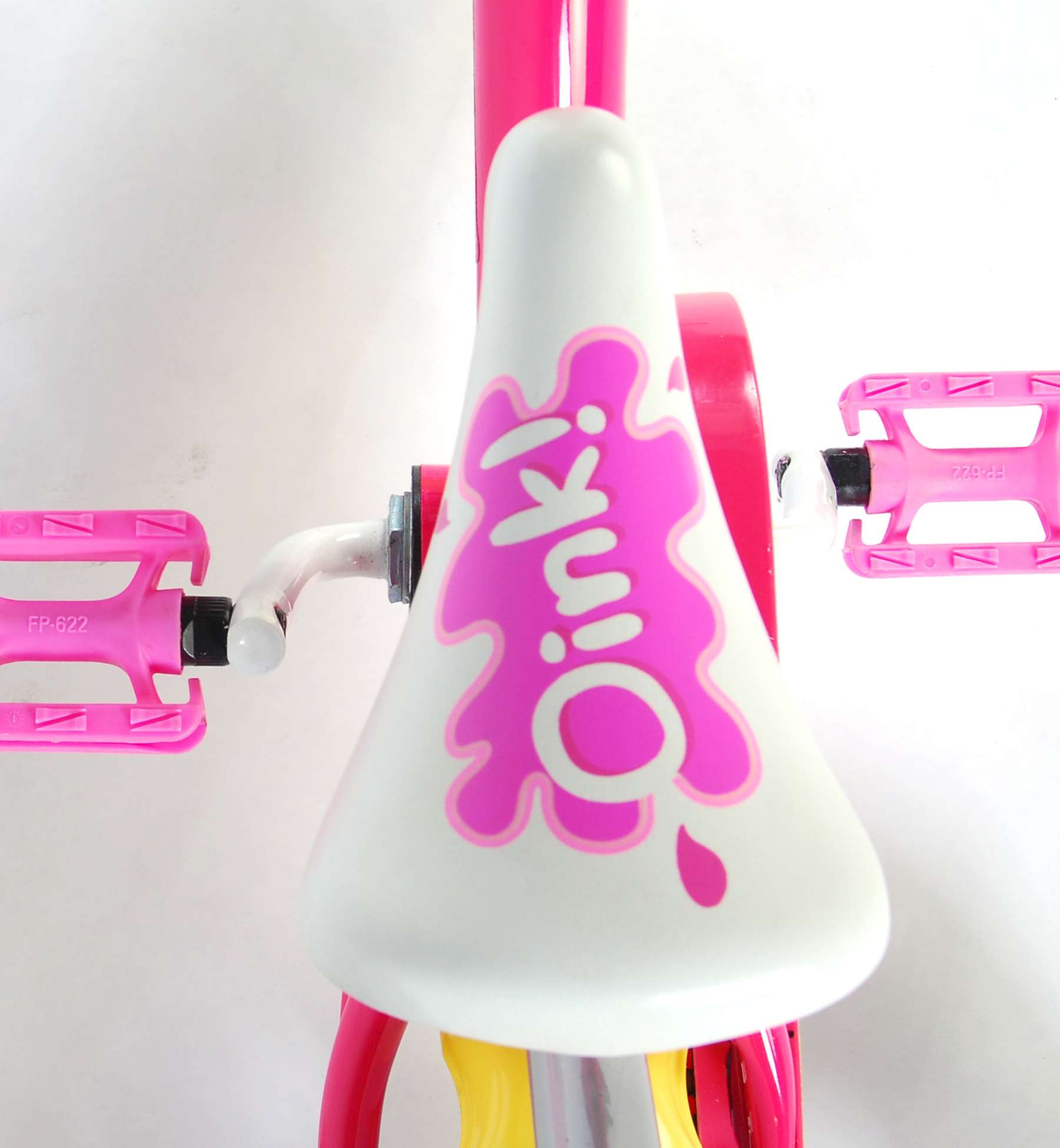 Bicicleta Peppa Pig 10 Pulgadas - sillín superior
