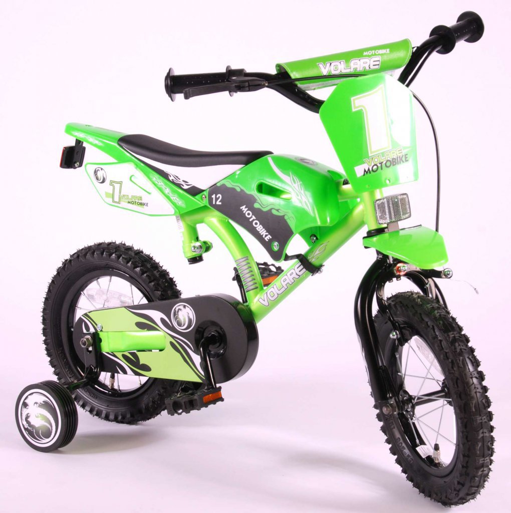Bicicleta Motorbike de 12 pulgadas - vista bicicleta
