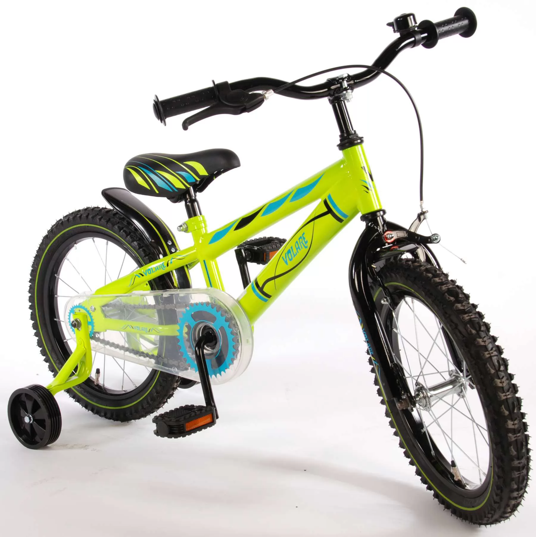 Bicicleta Volare Verde electrica 16 pulgadas
