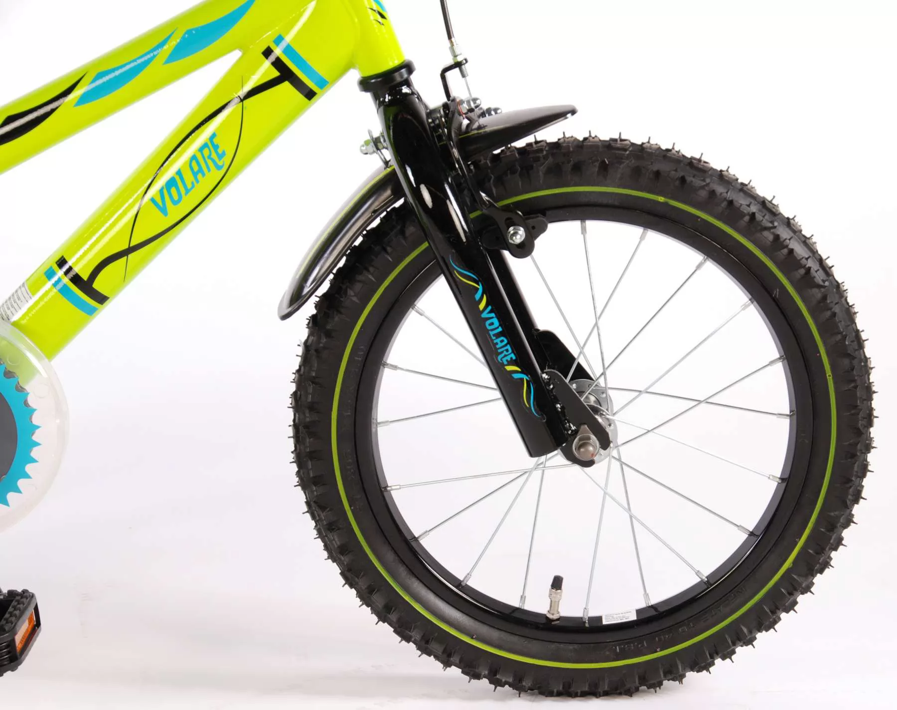 Bicicleta Volare Verde electrica 16 pulgadas