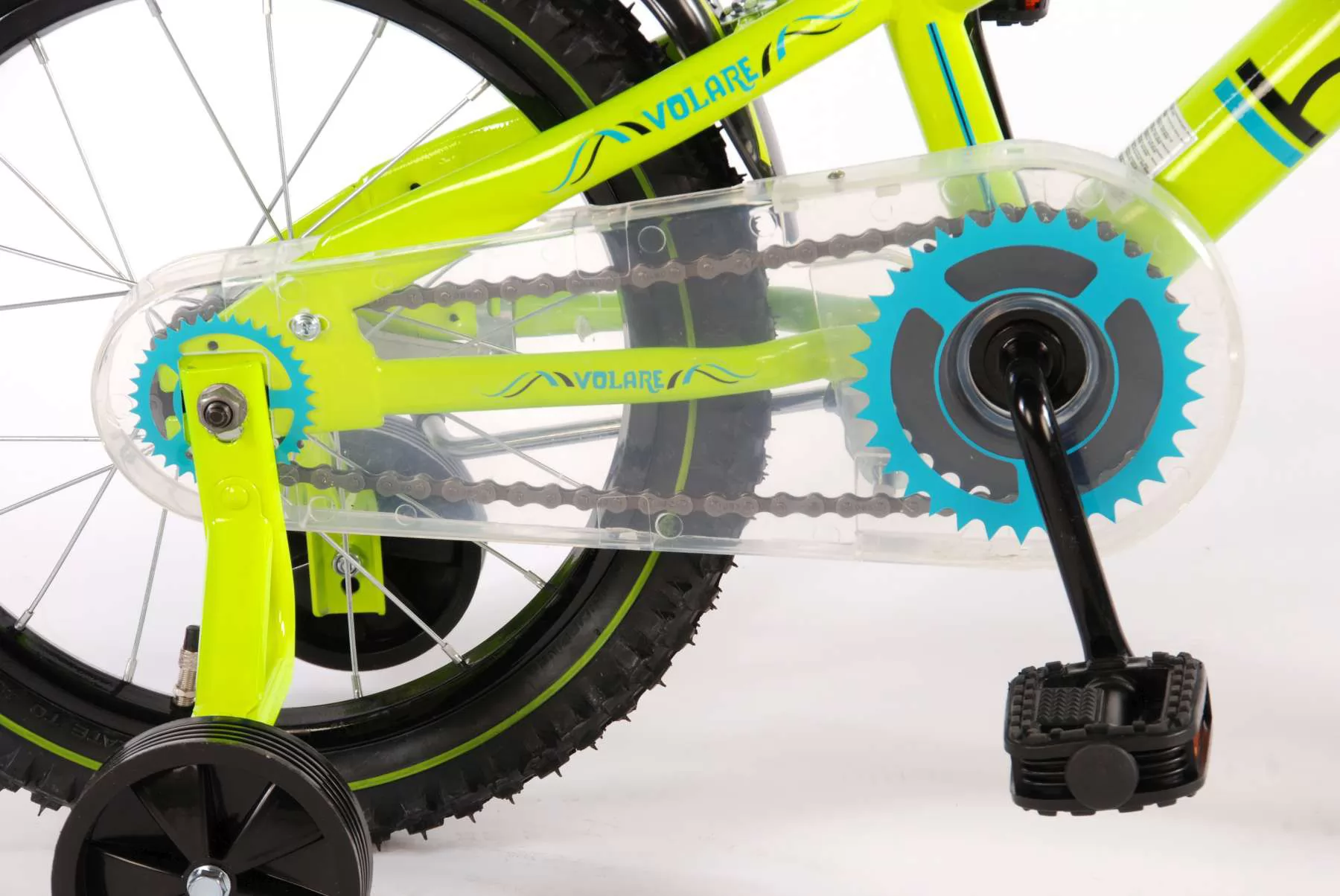 Bicicleta Volare Verde electrica 16 pulgadas