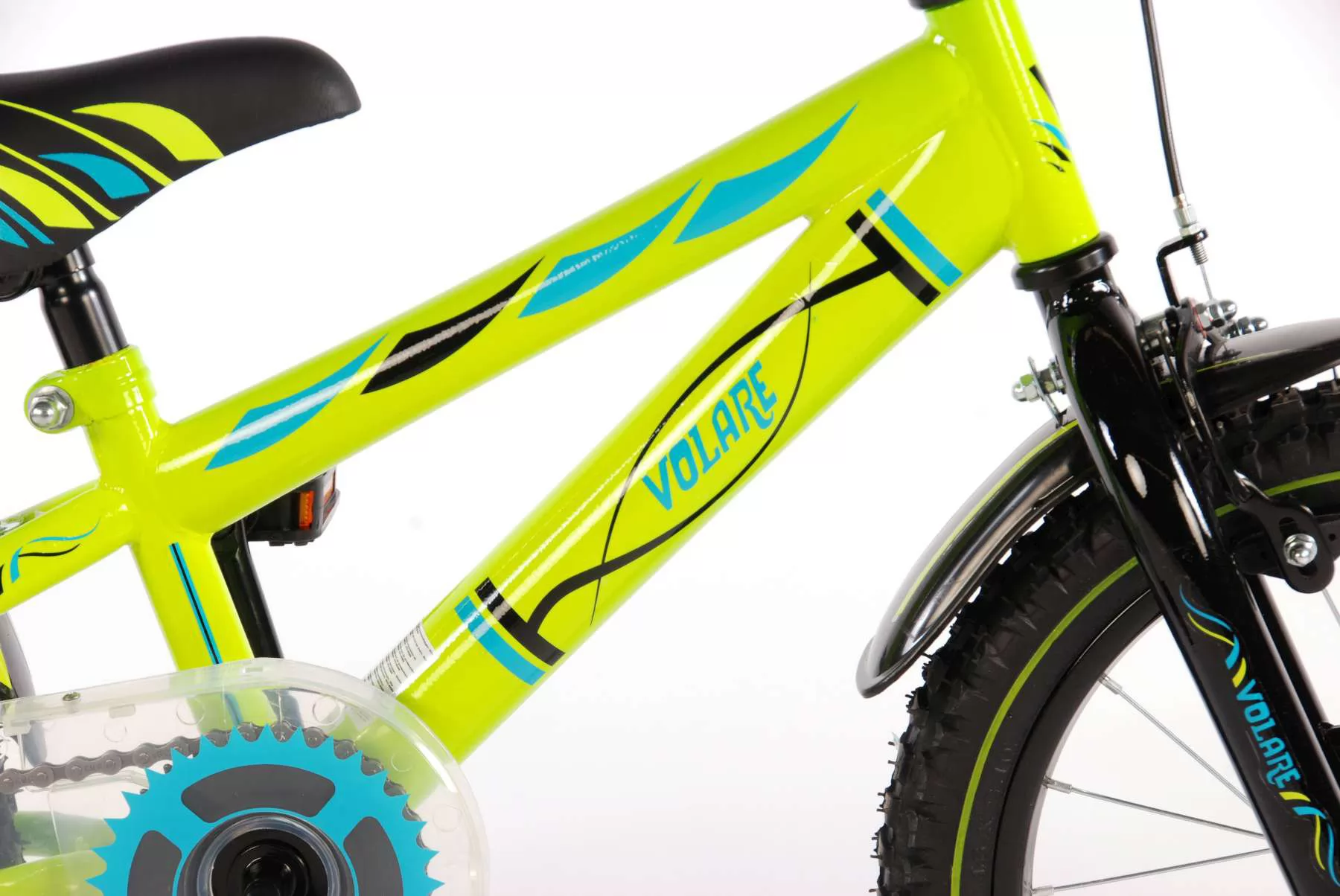 Bicicleta Volare Verde electrica 16 pulgadas