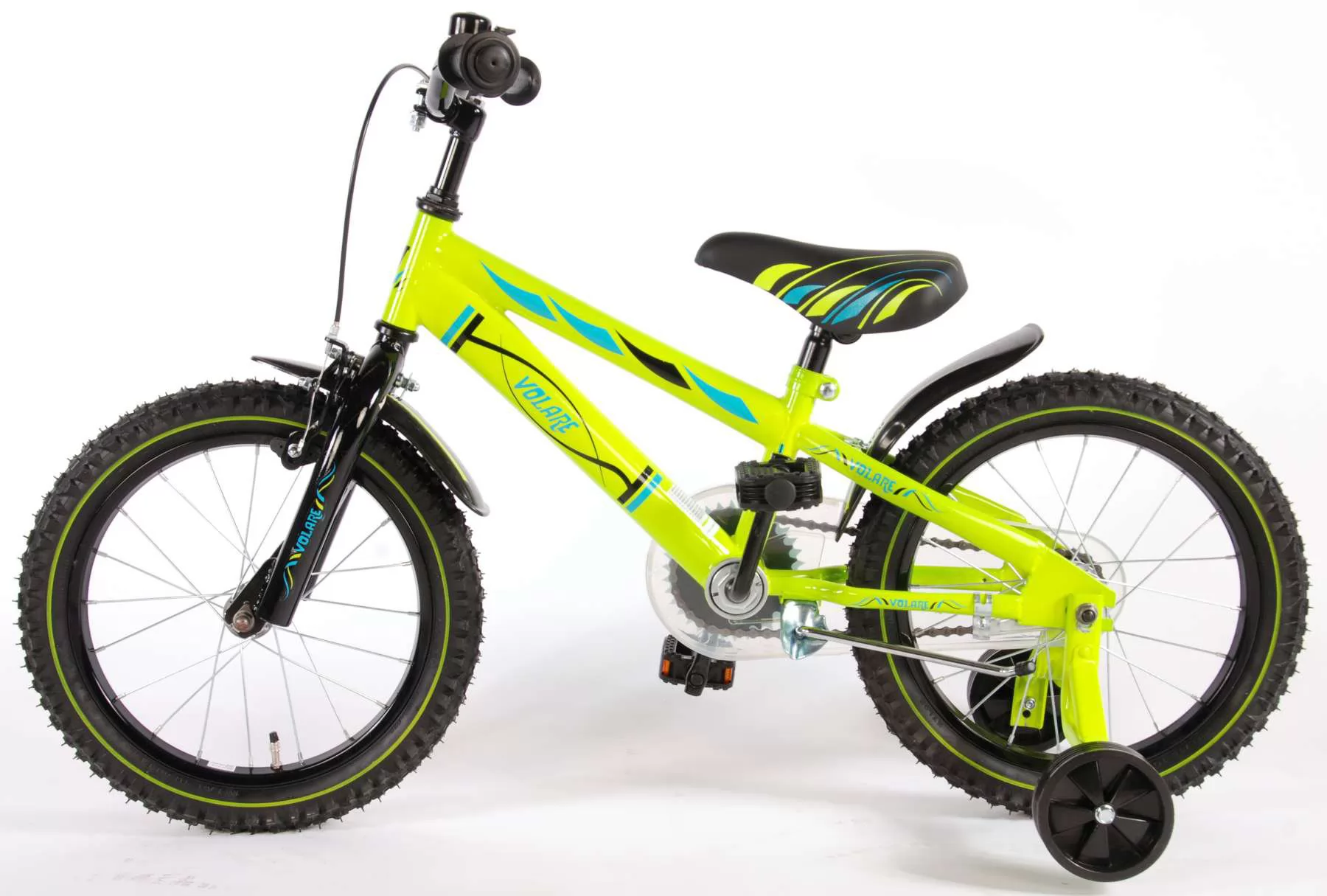 Bicicleta Volare Verde electrica 16 pulgadas
