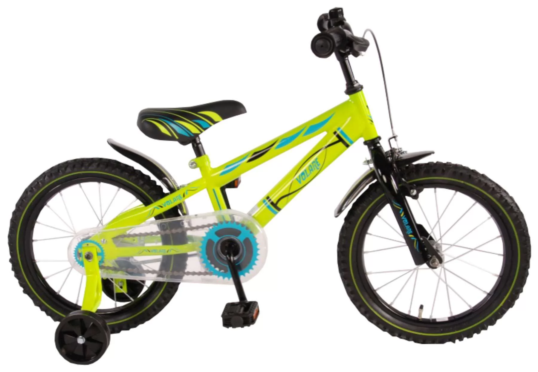 Bicicleta Volare Verde electrica 16 pulgadas