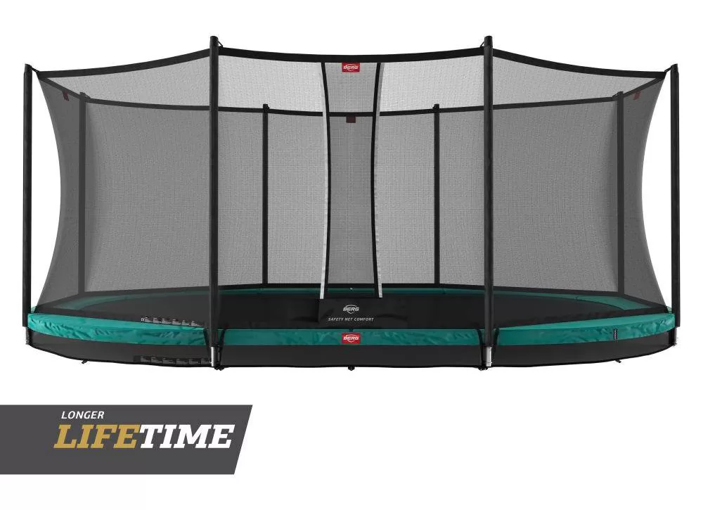 CAMA ELASTICA BERG GRAND FAVORIT INGROUND 520 + SAFETY NET COMFORT