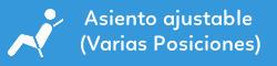 Asiento ajustable Pekecars