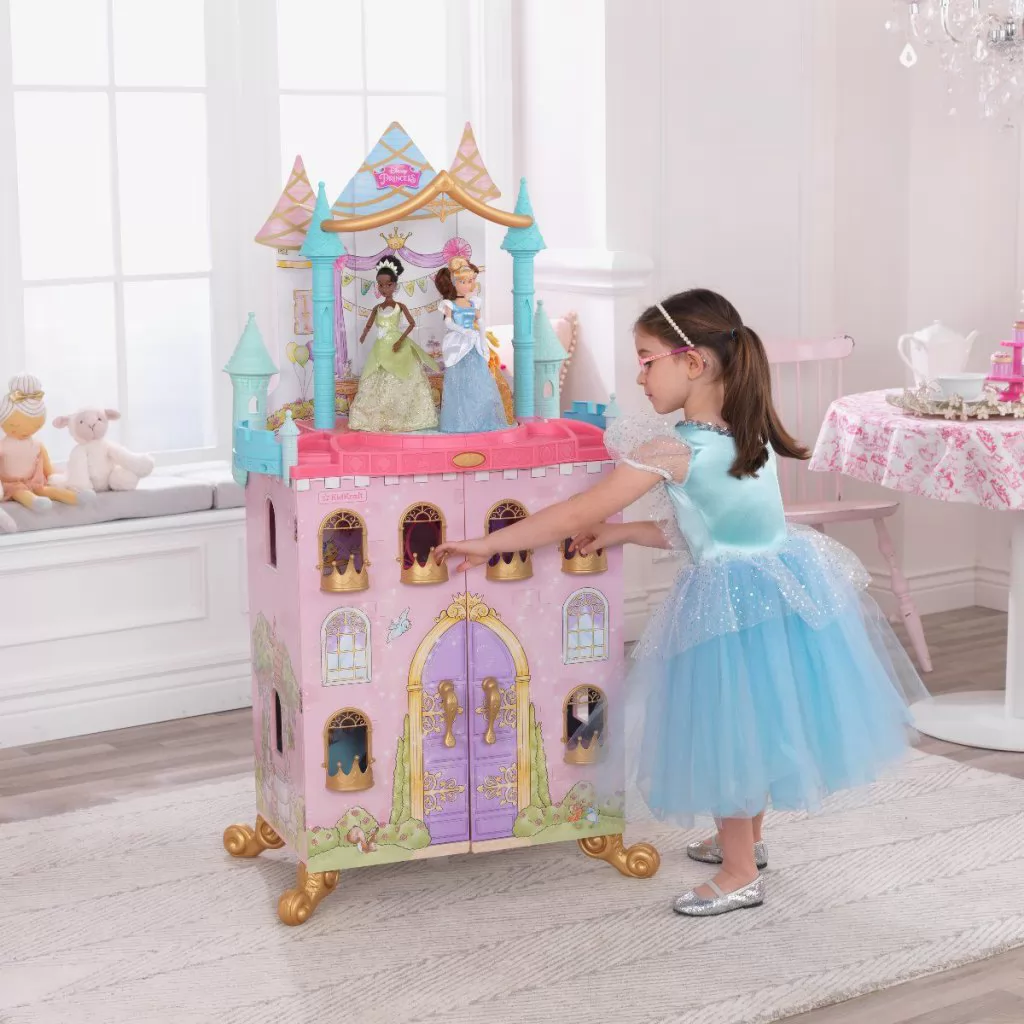 Kidkraft Casa de Muñecas Disney Princess Dance and Dream - cerrada
