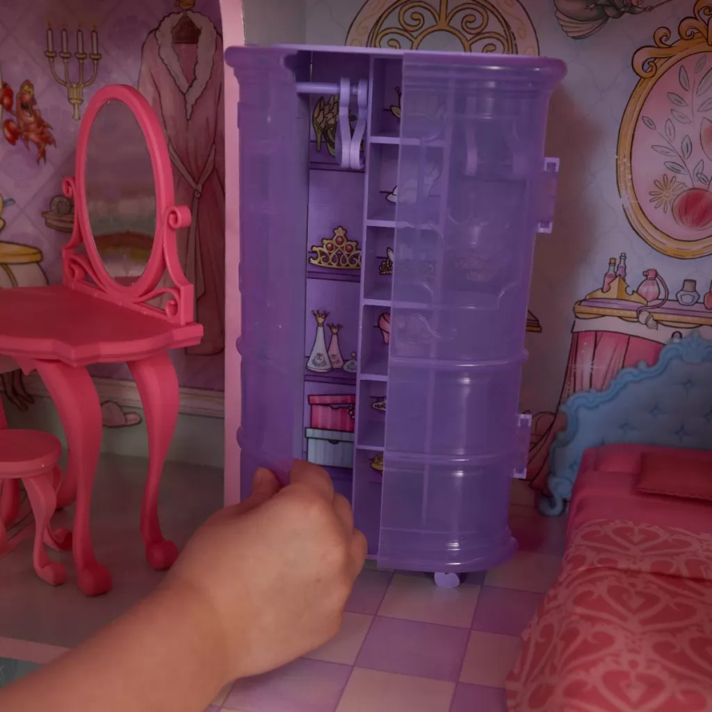 Kidkraft Casa de Muñecas Disney Princess Dance and Dream - armario