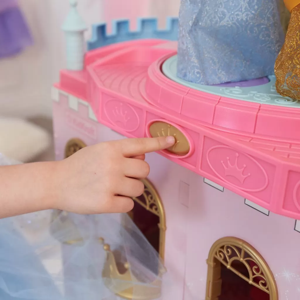 Kidkraft Casa de Muñecas Disney Princess Dance and Dream - boton