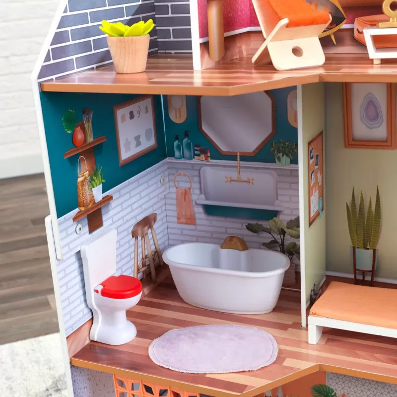 Kidkraft Casa de Muñecas Marlow - baño