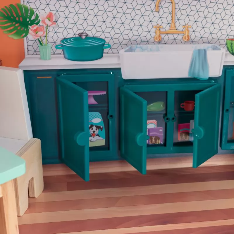 Kidkraft Casa de Muñecas Marlow - armarios