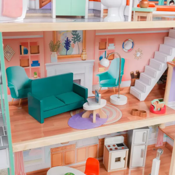 kidkraft casa de muñecas Dahlia 65987 - comedor