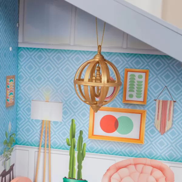 kidkraft casa de muñecas Emily 65988 - lampara