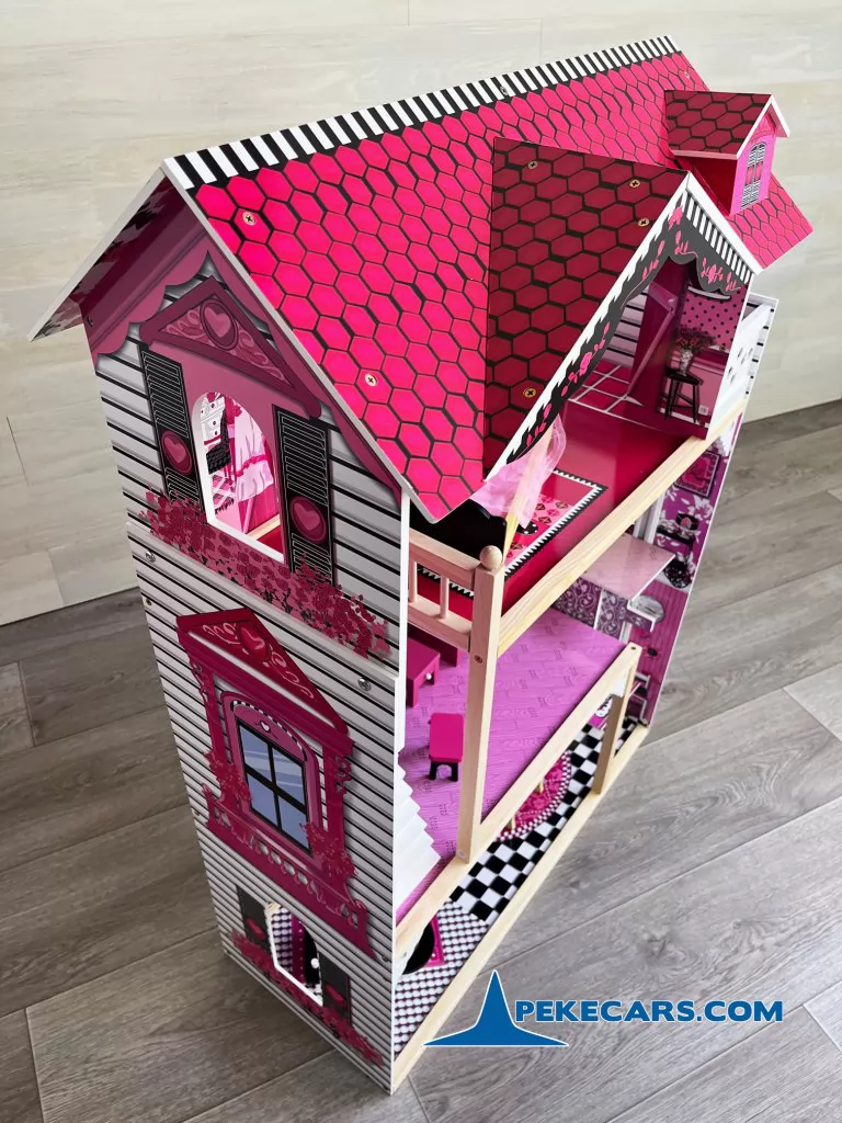 casa de muñecas de madera infantil apartamento princesa
