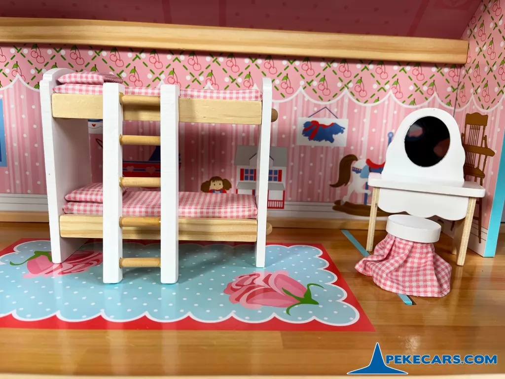 casa de muñecas para niñas infantil colores pastel