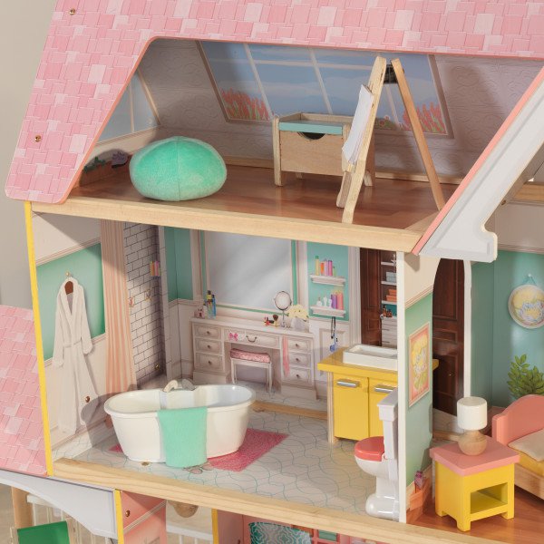 Kidkraft Mansión Lola 65958 - vista habitaciones
