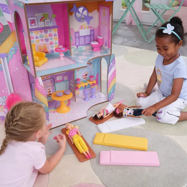 Kidkraft Casa de Muñecas Candy Castle - tumbonas