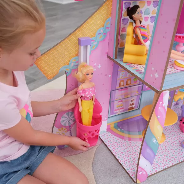 Kidkraft Casa de Muñecas Candy Castle - ascensor