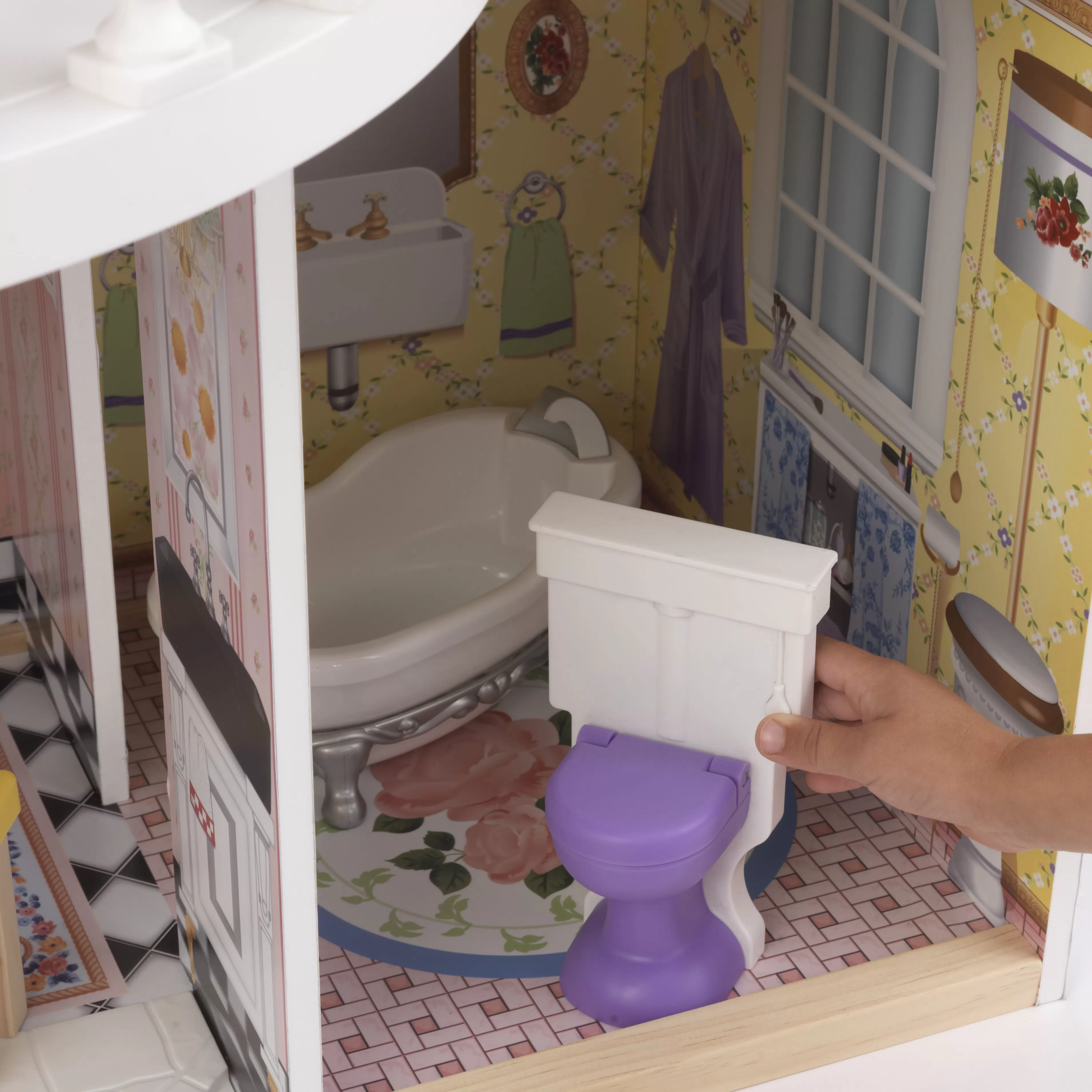 Kidkraft mansion magnolia 65907 - baño