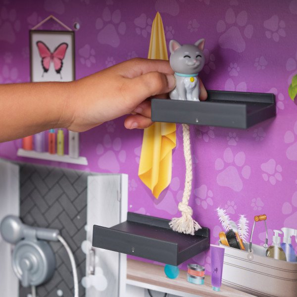 Kidkraft Casa de Muñecas Perfecta Mascota - soportes altura