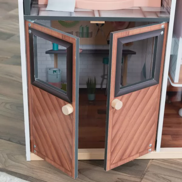 Kidkraft Casa De Muñecas Mansion Celeste 65979 - puertas garaje