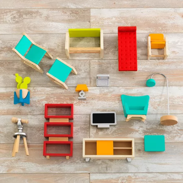 Accesorios 2 de kidkraft mansion so stylish 65199