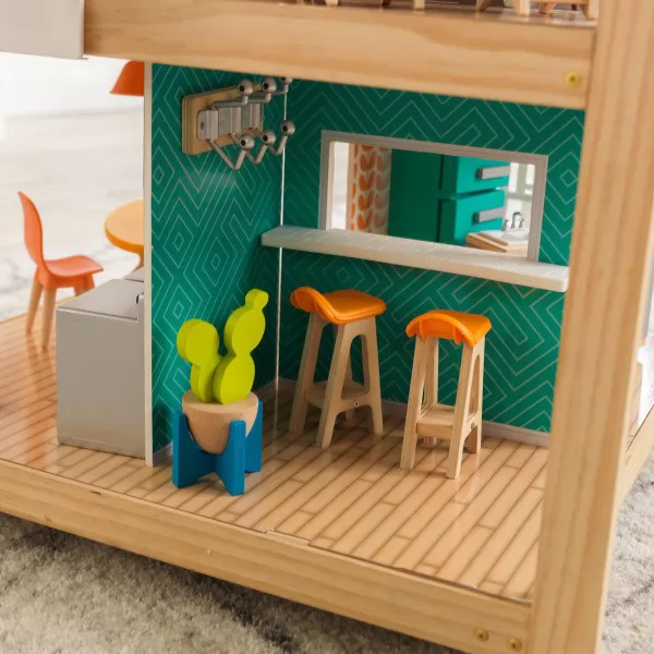 Detalle parte inferior de kidkraft mansion so stylish 65199