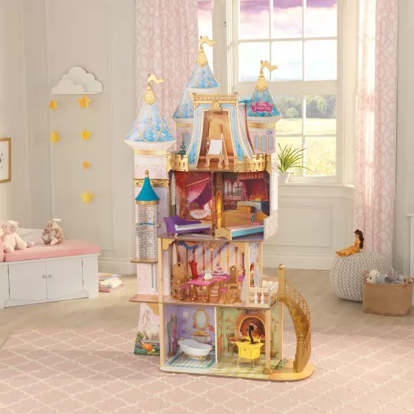 Casa de muñecas kidkraft disney princess royal celebration 65962