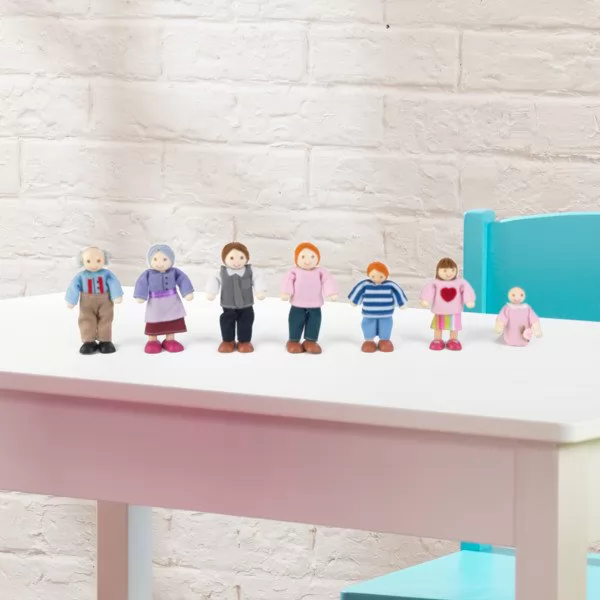 kidkraft set familia 65202 - vista familia