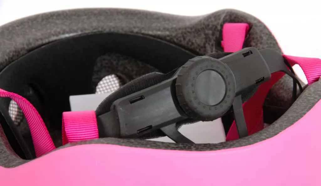 Casco de Bicicleta Volare color Rosa - regulador