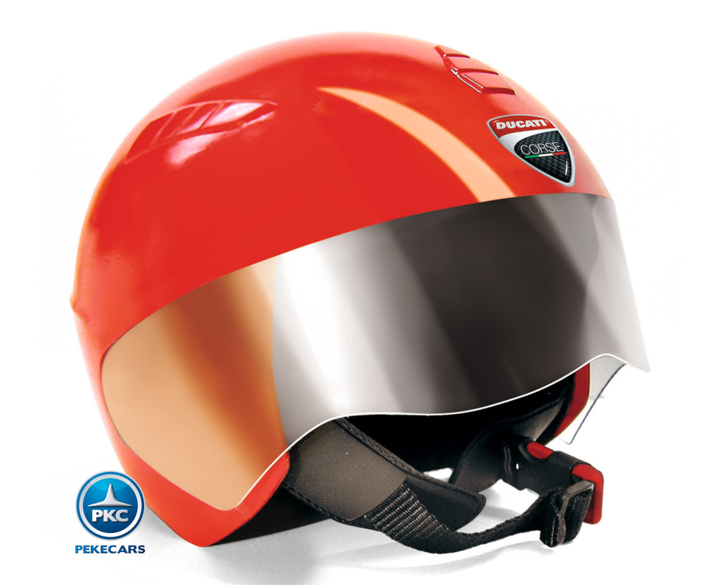 Casco para niños Ducati Rojo vista principal