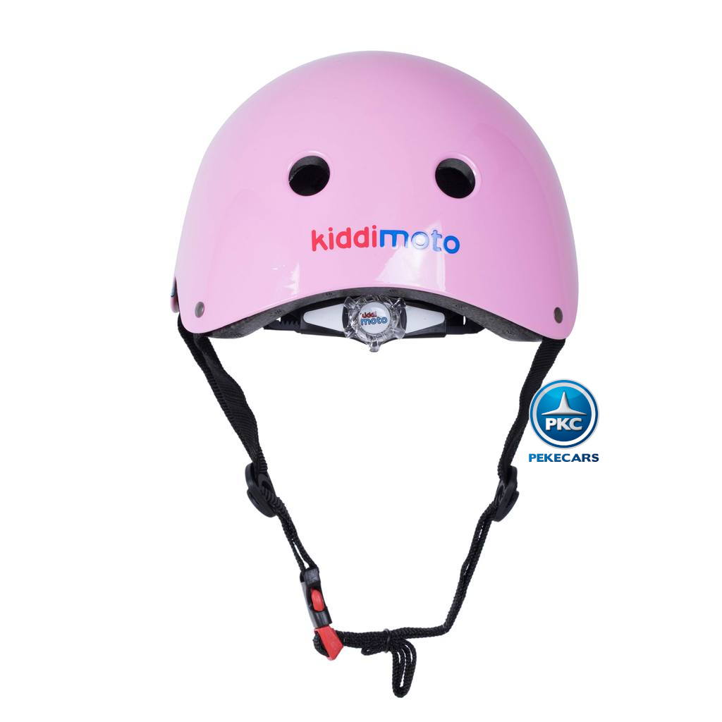 Casco para niños Retro Rosa Pequeña con Gafas Pintadas con rueda de ajuste