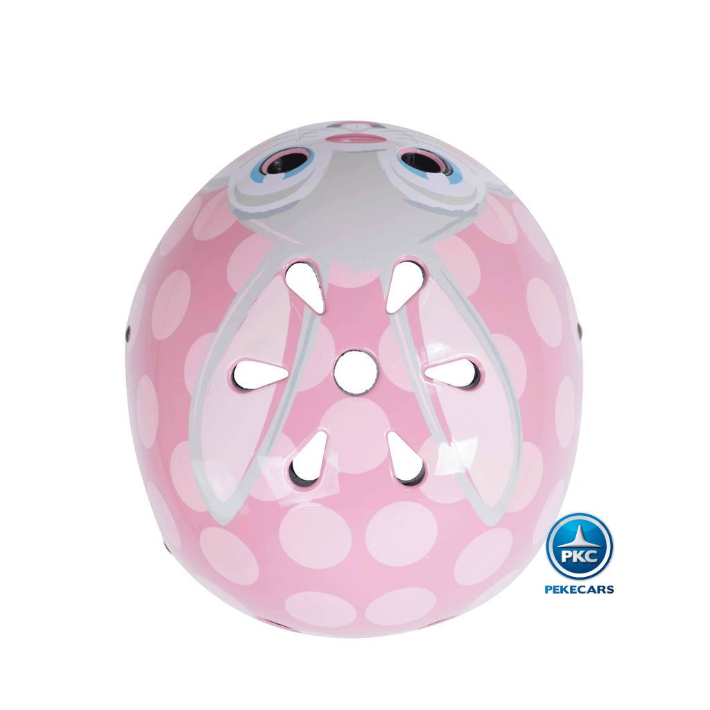 Casco para niños Conejito Rosa Pequeño