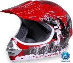 Casco Cross Helm Rojo