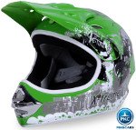 Casco Cross Helm Verde