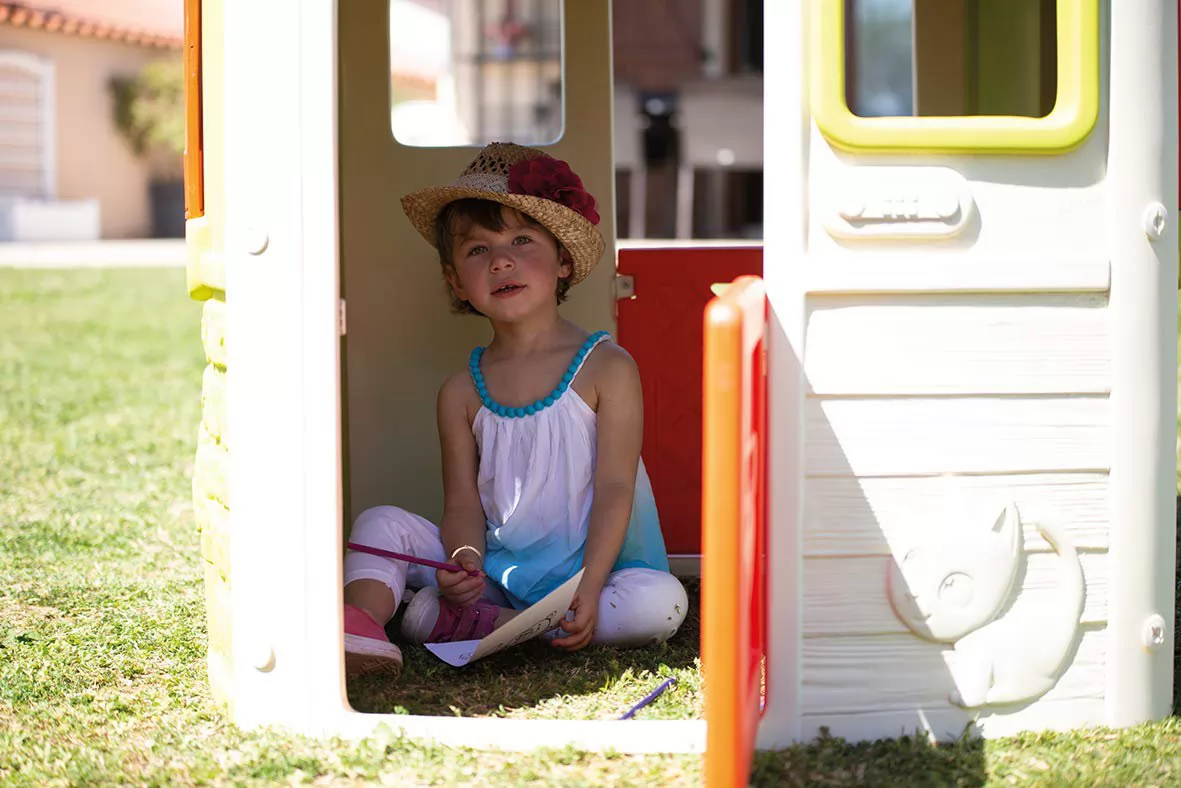 casita de exterior infantil
