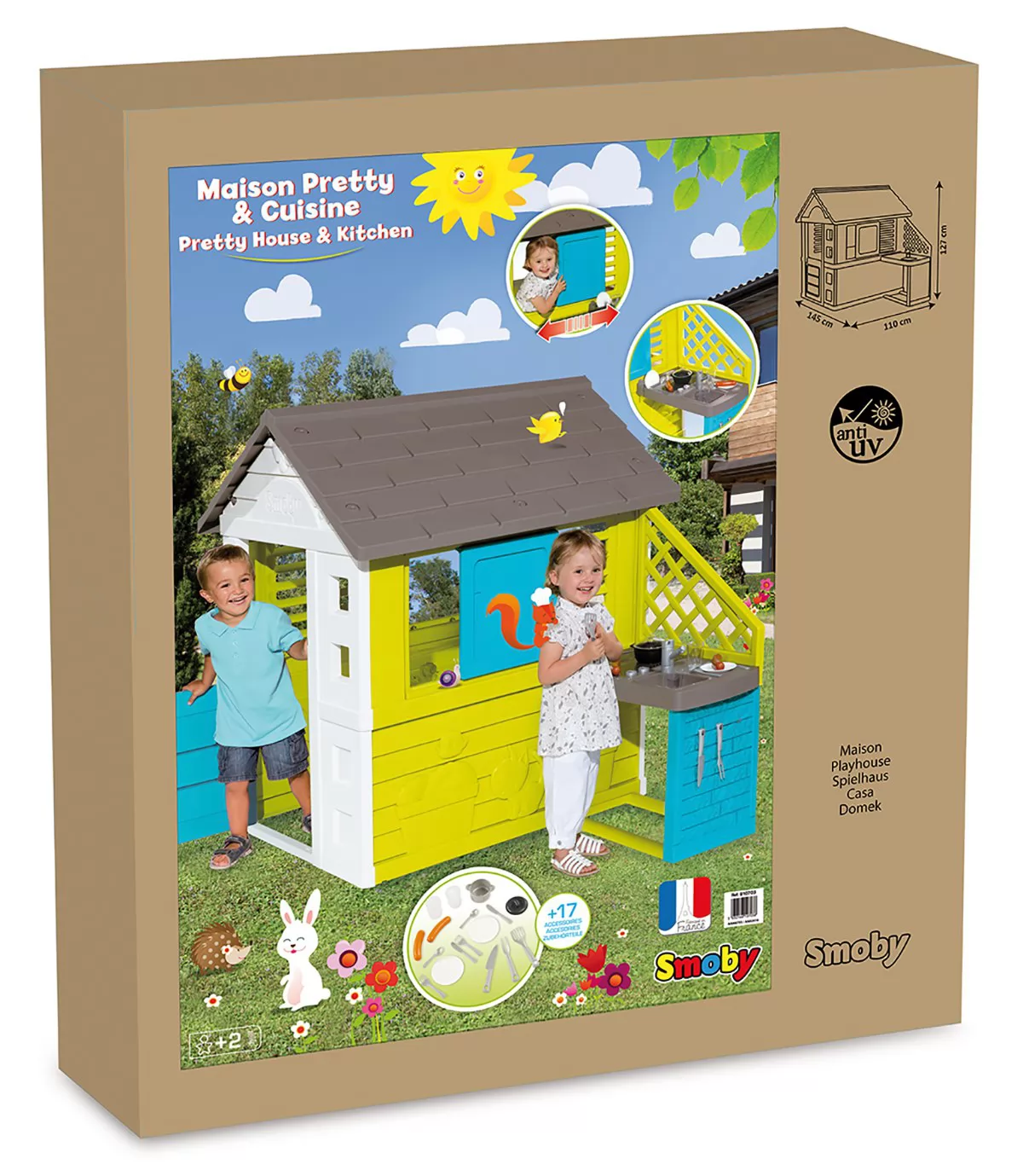 casita infantil de jardin