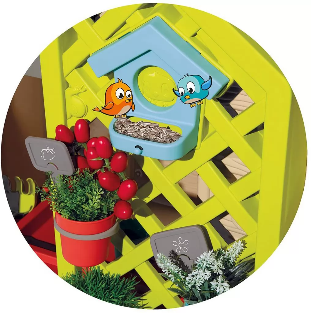 Casita Infantil Garden House - comedero pajaros