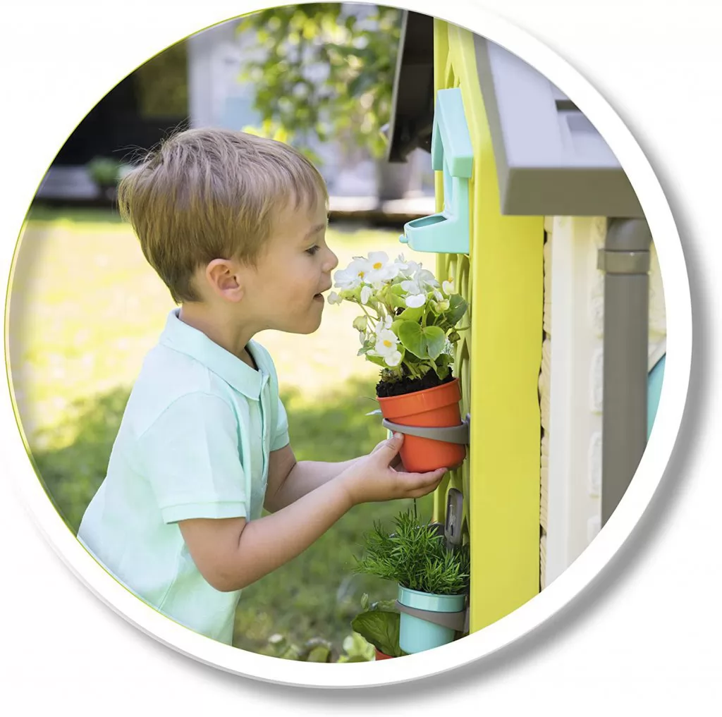 Casita Infantil Garden House - soporte maceta