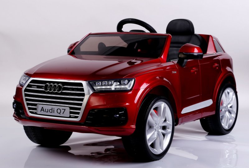 Audi Q7 facelift rojo metalizado