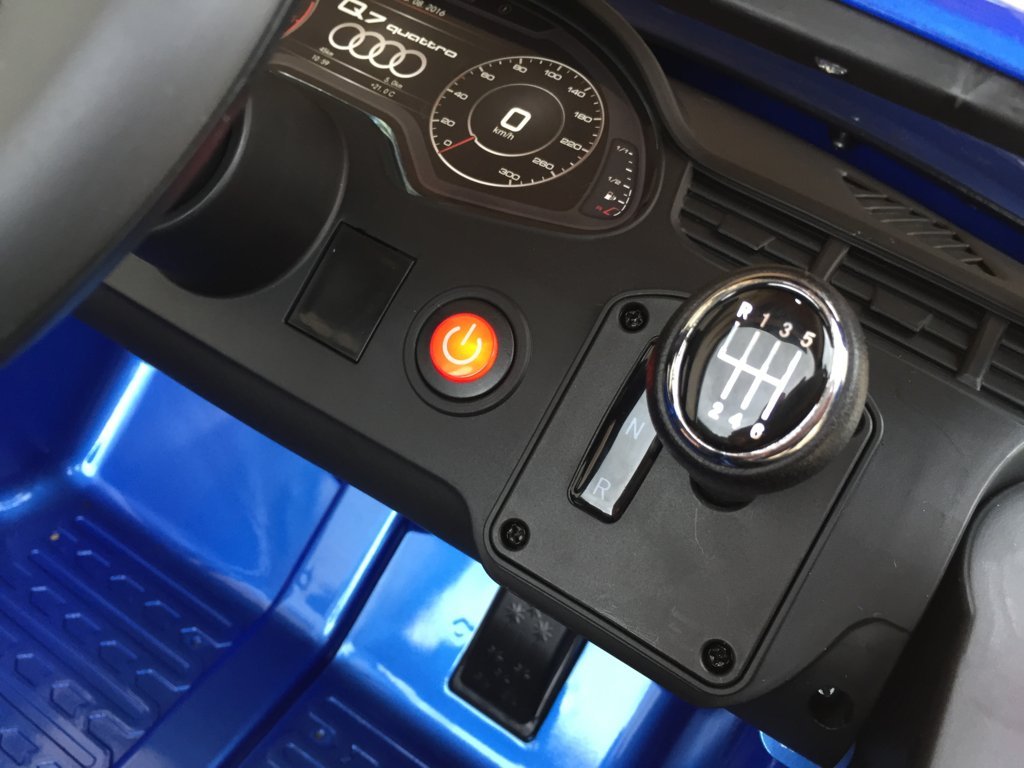 Audi Q7 facelift azul metalizado