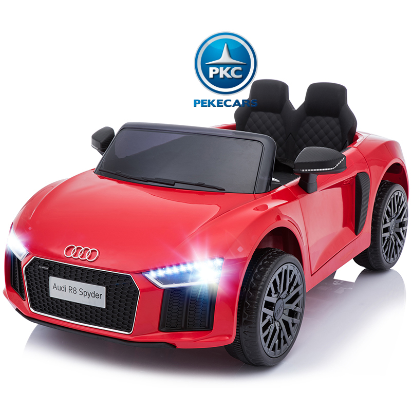 Audi R8 Spyder Litle 12V RED PEKECARS para niños