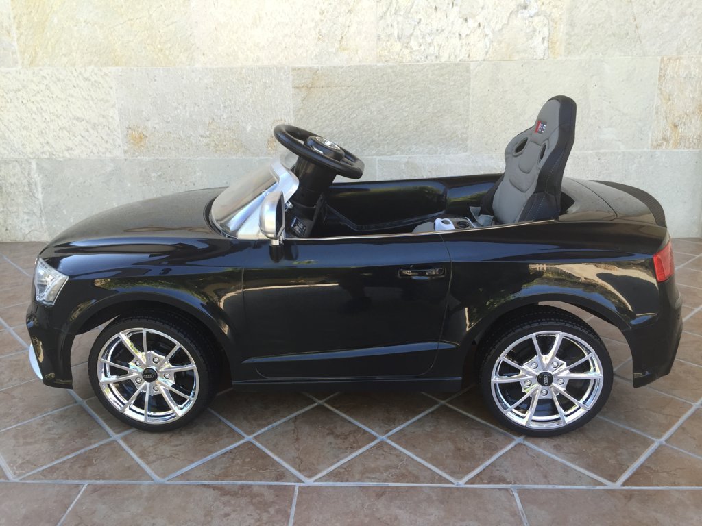 Audi rs5 negro 12v infantil Pekecars
