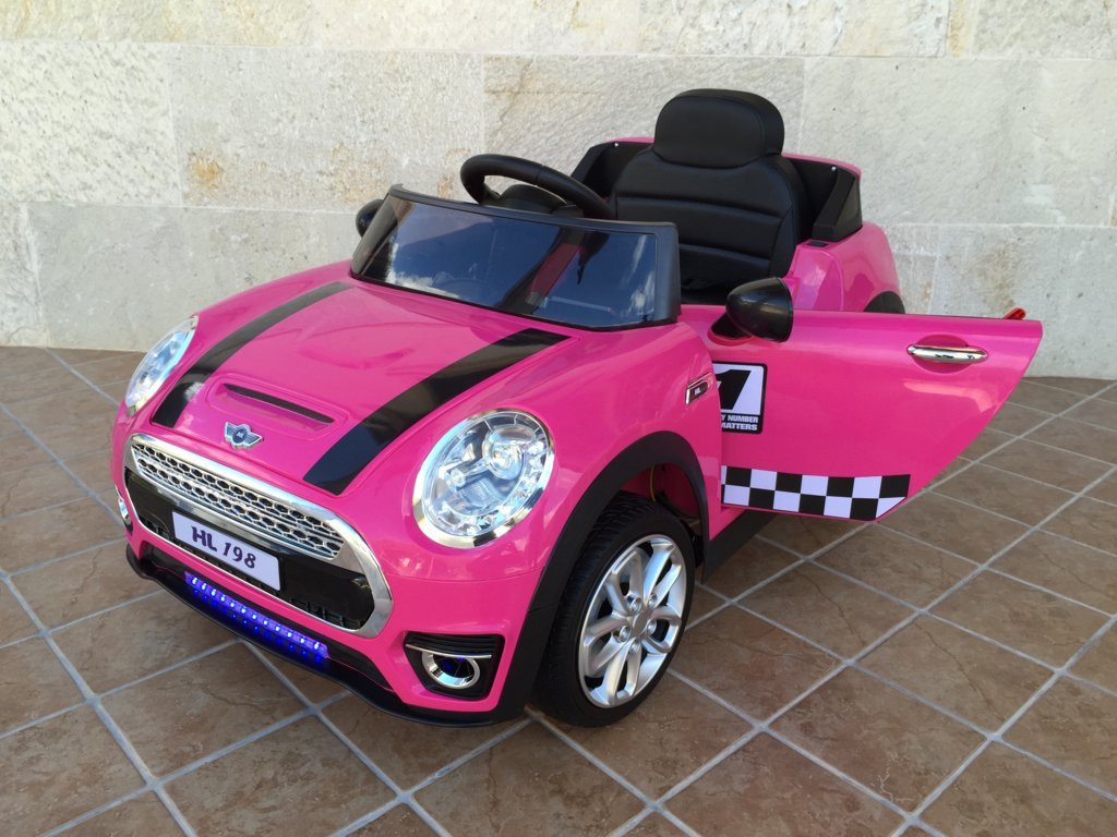 carro electrico rosa para niña