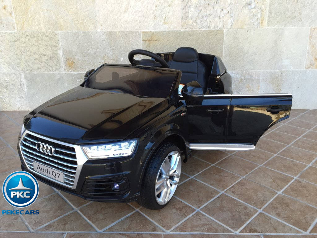 Coche electrico para niños Audi Q7 Facelift Negro vista principal