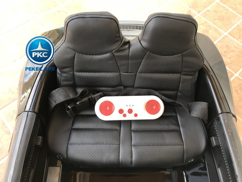 Coche electrico infantil Audi Little R8 Spyder Negro mando radiocontrol