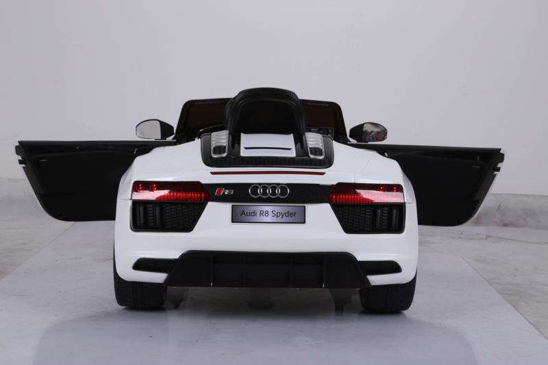 Coche electrico infantil Audi R8 Spyder Blanco