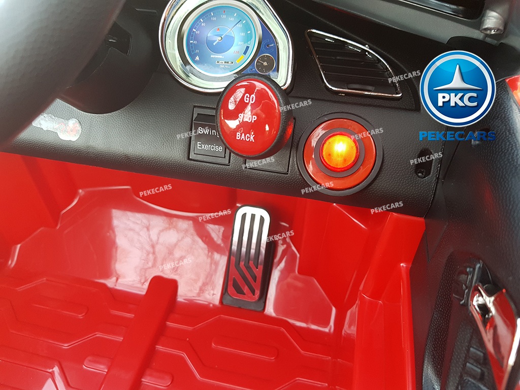 Coche Eléctrico para Niños Audi RS5 Rojo con Capota
